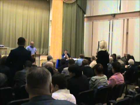 Встреча главы управы района Ясенево с населением 18.09.2015 (Видео)
