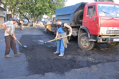 На Вильнюсской улице выполнены работы по ремонту асфальтобетонного покрытия 