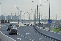 Развязка МКАД с Ленинским проспектом будет готова в октябре 2015 г. 