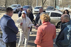 И. о. главы управы Ясенева совершил обход по Соловьиному проезду